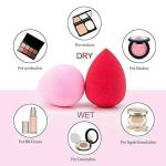 Professional 2 Pcs blunder puff and 18 color eyeshadow palette Combo.