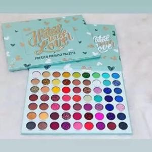Color 63 Color Shimmery Finish Pressed Pigment Eyeshadow Palette (Multicolour, 69.5 g)