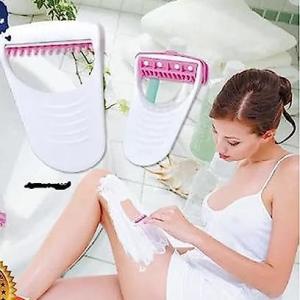 Women's Disposable Plastic Hair Razor & Bikini Shaving Razor For Women- Pack Of 1 (6 Pcs).