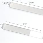 Glass Nail File Transparent Sanding Polishing Grinding Nails Filing Manicure Tool(Pack of 3).