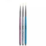 Nail Art Liner Brushes (Pack of 3).