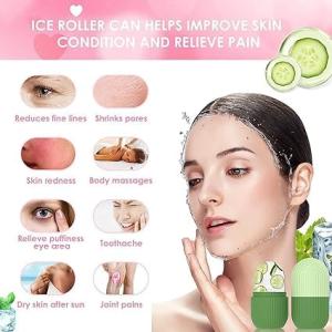 Beauty Ice Roller For Face & Eye Reusable Face Rollers Facial Roller Box(Pack of 1).