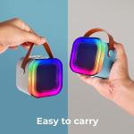 Wireless Mics Portable Bluetooth Speaker & Dynamic Lights Birthday Gift for Girls, Boys