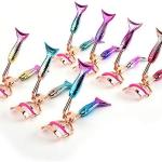 Eyelash Curlers Eye Lashes Curling Clip False Tweezers Eyelashes 1 Pcs