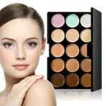 15 Shade Cream Concealer Palette (Multicolor, 10 ml) 1 Pcs
