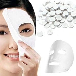Compressed Facial Coin Face Mask  Women and Girls ( 50 Coin).