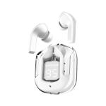 BT 5.3 Wireless Stereo Earphone Headphone with Transparent Charging Case in-Ear Headset.