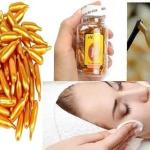 Facial Capsules for Glowing Skin Aloe Vera And Vitamin E  (60 g) 1 Pcs