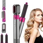 5 in 1 Hot Air Styler  A Versatile Hair Dryer Comb 1 Pcs