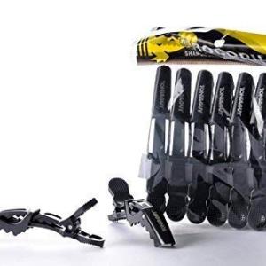 6 Pcs of Hair Section Clips, Crocodile Clips