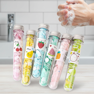 flower soap Paper Soap Strips for Travel (Pack of 2)