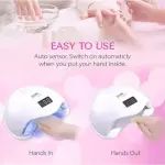Led Nail Lamp for nail art Nail Polish Dryer Nail Nail Polish Dryer 1 Pcs