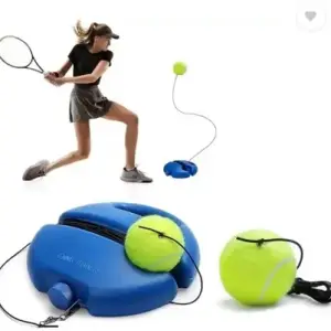 Trainer Rebound Ball Solo Tennis Training Equipment Cricket Training Ball Tennis Kit(1 Piece).