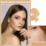 OCEAN BEAUTY High Coverage Waterproof Base Foundation  1 Pcs