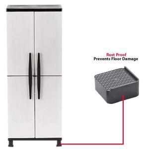 Refrigerator Stand, Washing Machine Stand, Furniture Base Stand (Pack of 4)Black.