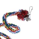 Colorful Soft Bird Climbing Rope, for Parakeet Birds 1 Pcs