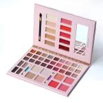 Makeup Palette Book Eyeshadow, Blusher, Contour, Highlighter, Eye Brow Palette (Multicolor) 1 Pcs