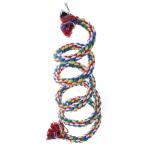 Colorful Soft Bird Climbing Rope, for Parakeet Birds 1 Pcs