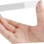 Glass Nail File Transparent Sanding Polishing Grinding Nails Filing Manicure Tool(Pack of 3).
