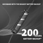 Premium Music earphone wireless 200 hour music time Neckband