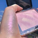 Shimmer Face And Body Highlighter Powder Palette  1 Pcs