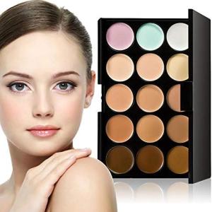 15 Shade Cream Concealer Palette (Multicolor, 10 ml) 1 Pcs