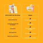 Hair Removal Waxing Strips for Eyebrows Face Upper Lip Chin Facial Wax Strips Strips 1 Pcs