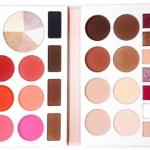 44 Color Professional Book Style Makeup Palette - Highlighter Contour Eyeshadow Blusher Eyebrow Included Face Color Gift Kit -