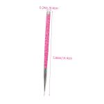 Professional 3 pcs of nail art detailing brush