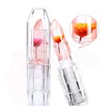 Waterproof Flower Lipstick Jelly Flower Transparent Color Changing Lipstick 1 Pcs