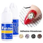 5 Pcs Nail Glue for Fake Nails/Professional Nail Art Glue.