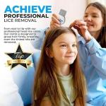 Stainless Steel Lice Treatment Comb for Head Lice/Lice Egg Removal(1 Piece).