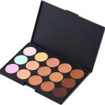 15 Shade Cream Concealer Palette (Multicolor, 10 ml) 1 Pcs