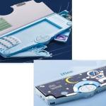Multi-Functional Pencil Box For Kids, Space Pencil Box For Boys & Girls, Magnetic Pencil Box (Pack of 1).