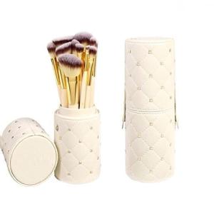glowease Makeup Brush Organizer  (White) 1 Pcs