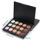 15 Shade Cream Concealer Palette (Multicolor, 10 ml) 1 Pcs