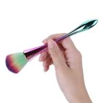Long Colourful Dusting Brush for Nail Artist 1 Pcs