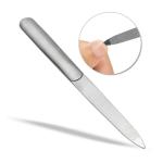Pack 2 Stainless Silver Steel Nail Filers (5 Inches)  (Set of 2)