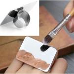 Stainless Steel Makeup Paint Palette,(Pack of  1).