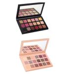 2 Combo 18  color Eyeshadow Palette Shimmery Finish (Pack of 1).