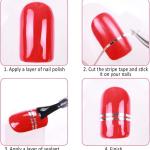 Nails Art Tape Lace Line Strips Decoration Stickers UV Gel Polish for Nail Art Decals 1 Pcs