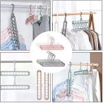 5 Pcs, 5 Layer Hanger, Clothes Hanger for Wardrobe and Cupboards