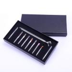 Nail Art Pen Brush Set (10 pieces) silver