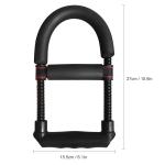 Adjustable Hand Grip T iner Forearm Hand Wrist Exerciser(Pack of 1).Black.