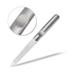 Pack 2 Stainless Silver Steel Nail Filers (5 Inches)  (Set of 2)