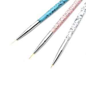 Professional 3 pcs of nail art detailing brush