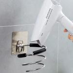 Hair Dryer Holder Rack Blower Organizer Shelf Stainless Steel Stand Storage 1 Pcs