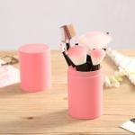Pink Blush Theory Makeup Brushes Set OF 12  (Pack of 1)