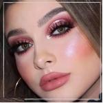 3 in 1 Matte Face Blusher Palette 1 Pcs