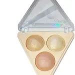 3 in 1 Matte Face Blusher Palette 1 Pcs